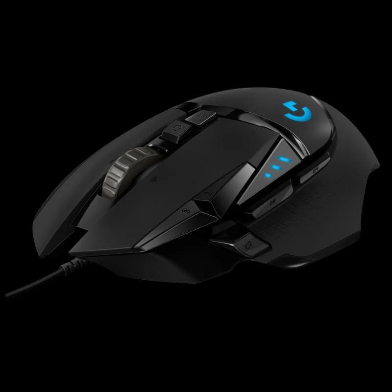 Logitech G G502 Hero USB Preto - Mouse para jogos - 25600 DPI
