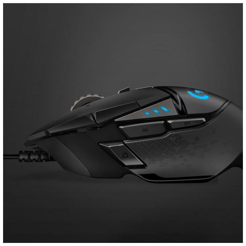 Logitech G G502 Hero USB Black - Rato para jogos imagem on