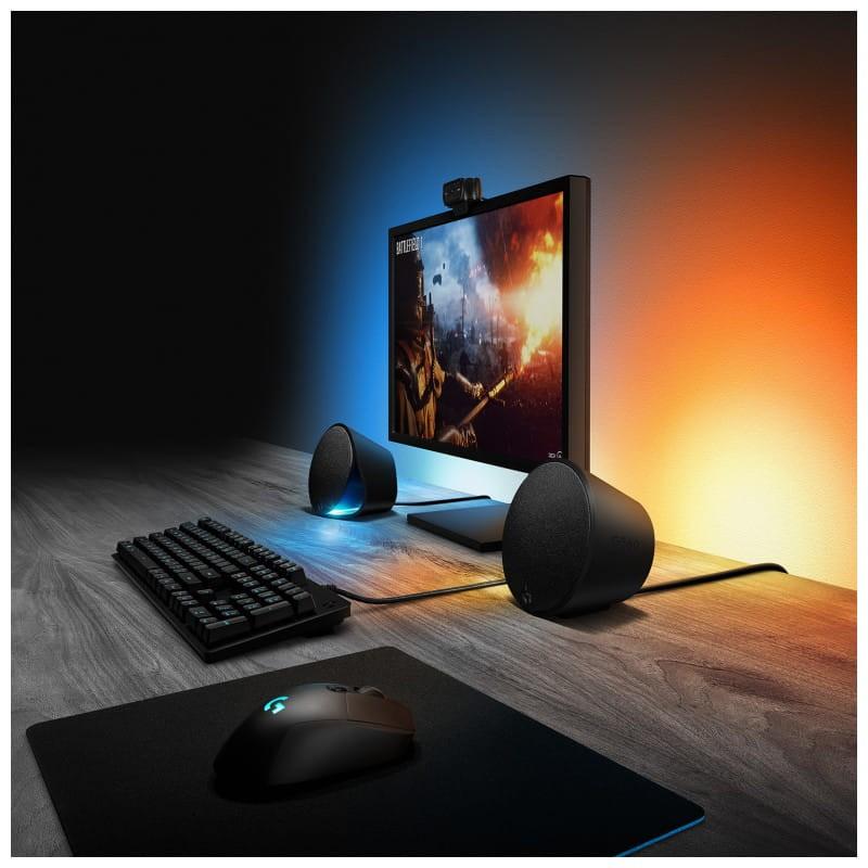 Logitech G G560 -Altavoces PC imagen con ordenador