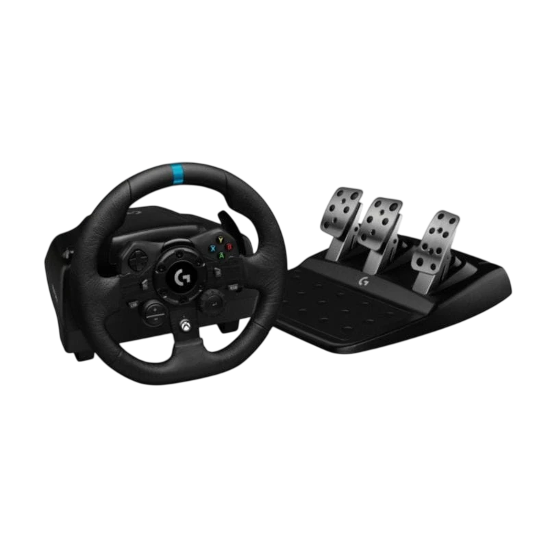 Logitech G G923 Volante + Pedales Xbox Series X/S, Xbox One, PC Color: Negro