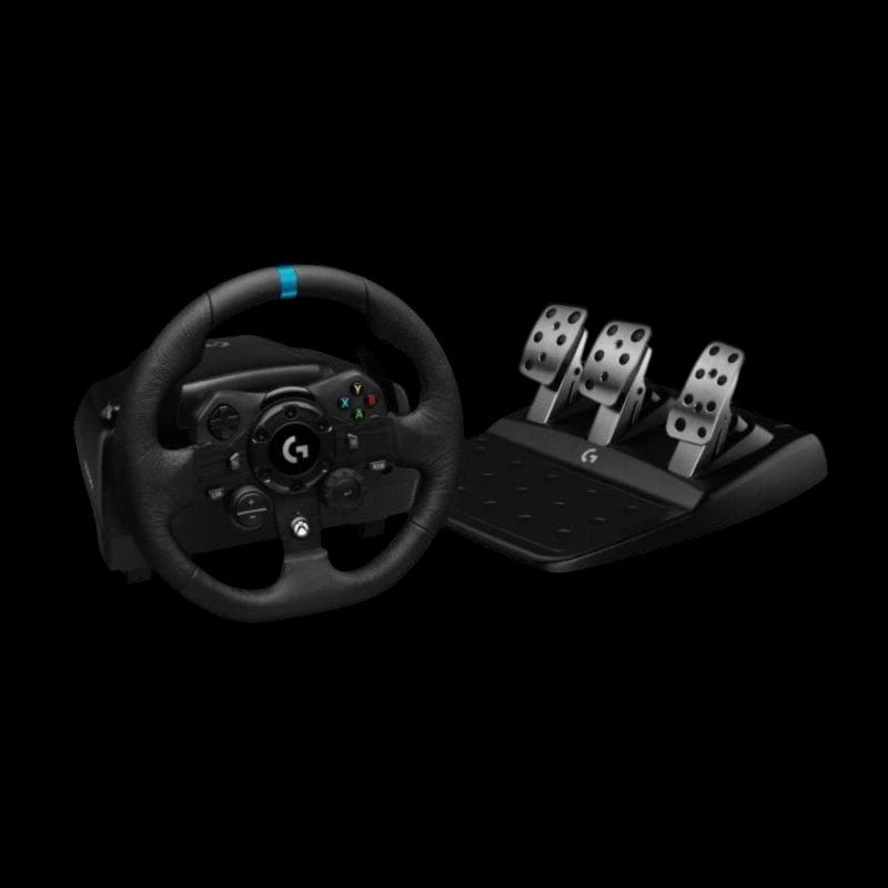Logitech G G923 Volante + Pedales Xbox Series X/S, Xbox One, PC Color: Negro