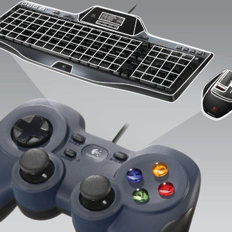 Logitech G Gamepad F310 USB PC Negro - Adaptable