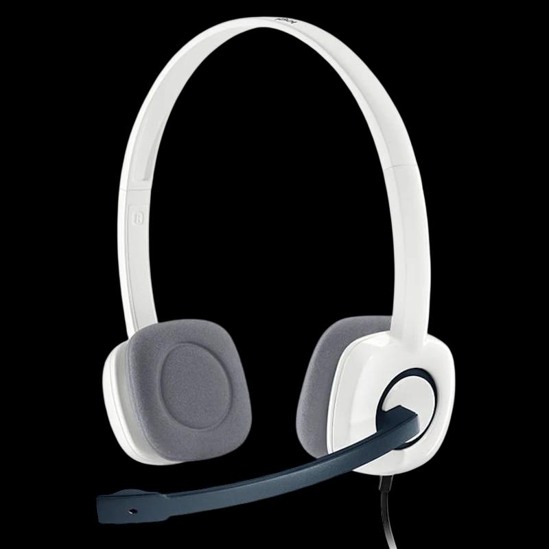 Logitech H150 Auscultadores com Microfone Branco