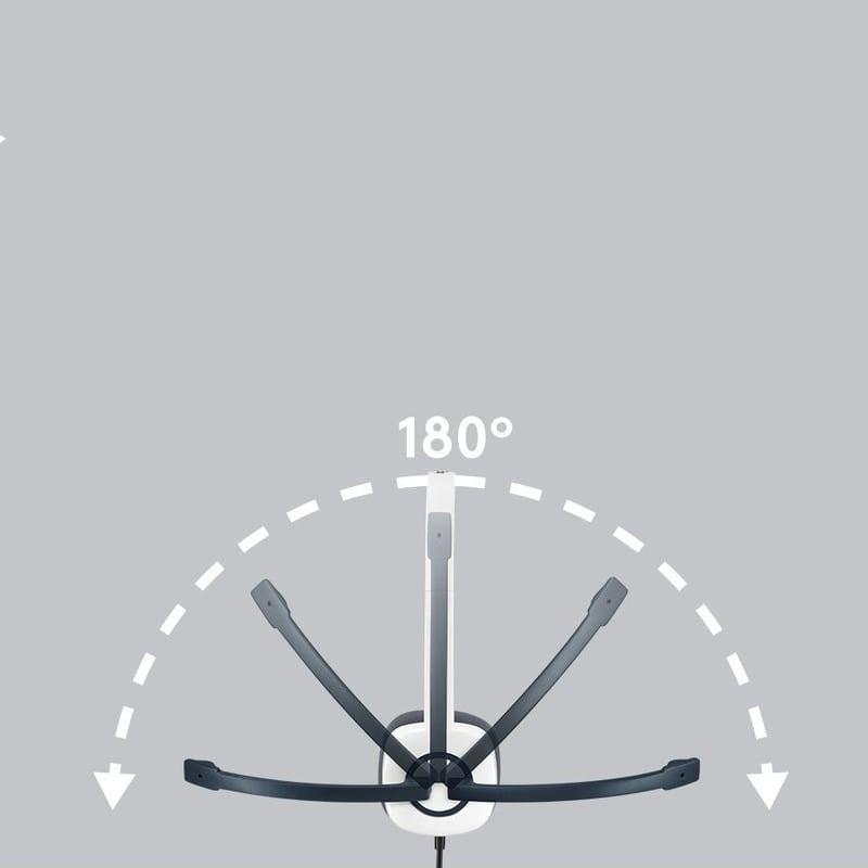 Logitech H150 Auscultadores com Microfone Branco - Posições