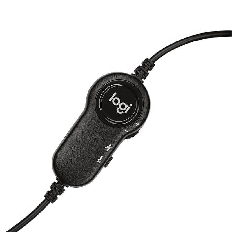 Logitech H150 Auscultadores com Microfone Branco - Controlos
