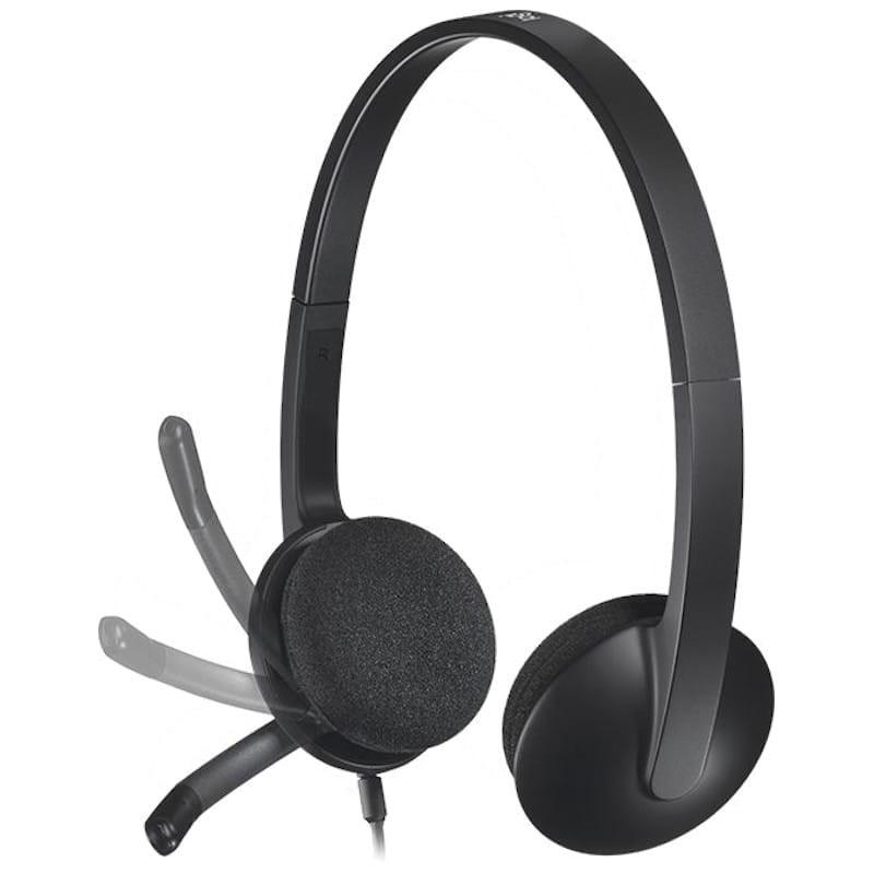 Logitech H340 Casque avec microphone - Côté