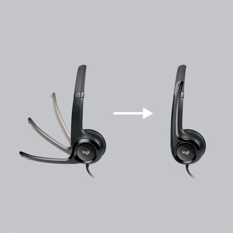 Logitech H390 USB Casque avec microphone - Musique