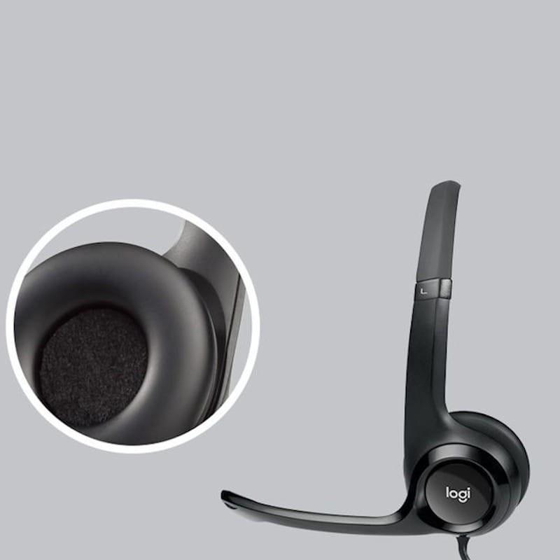 Logitech H390 USB Casque avec microphone - Spectaculaire