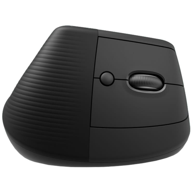 Logitech Lift Bluetooth Graphite - Mouse sem fio - 4000 DPI Vista superior
