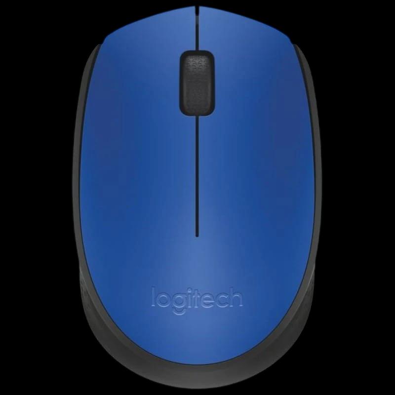 Logitech M171 Azul - Ratón  inalámbrico - 1000 DPI