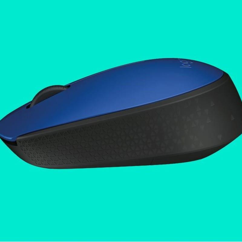 Potente Logitech M171 Azul - Ratón  inalámbrico - 1000 DPI