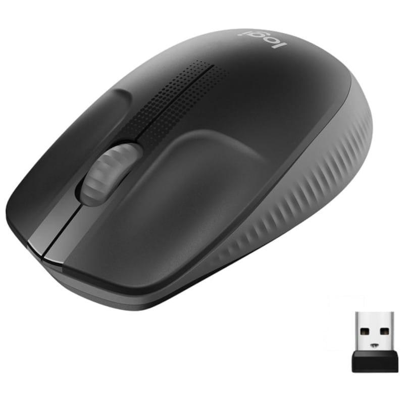 Botones de Logitech M190 Inalámbrico Negro - Ratón PC