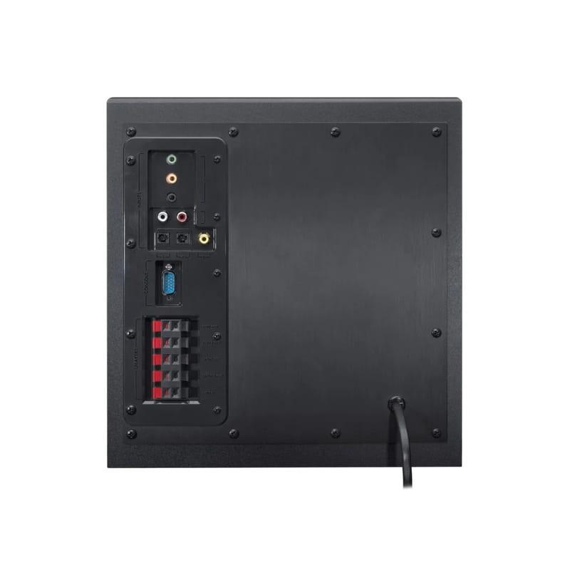 Logitech Z906 500W 5.1 Negro - Sistema de Altavoces - puertos de conexión