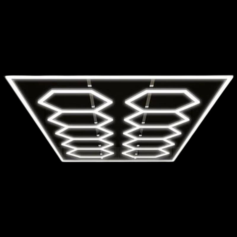 Lumière hexagonale LED SS-HX-C202  Blanche - Plafonnier