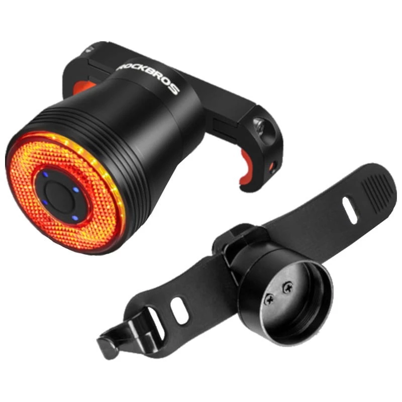 Luz Trasera Inteligente Rockbros Q5 Doble Soporte