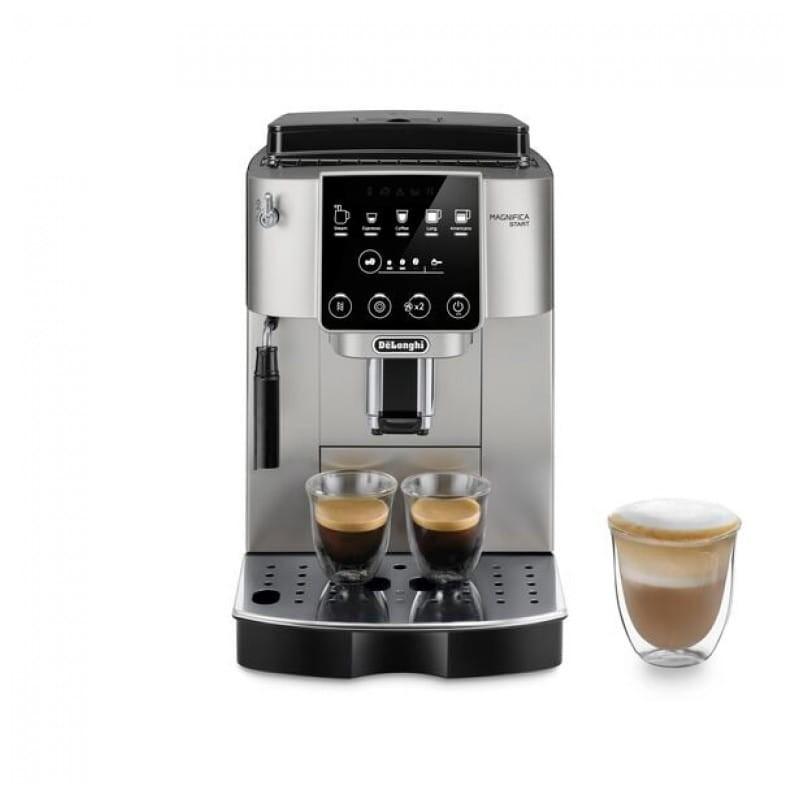 De'Longhi Magnifica S ECAM220.30.SB Automática 1450 W 1,8 L Negro, Plata - Cafetera haciendo café