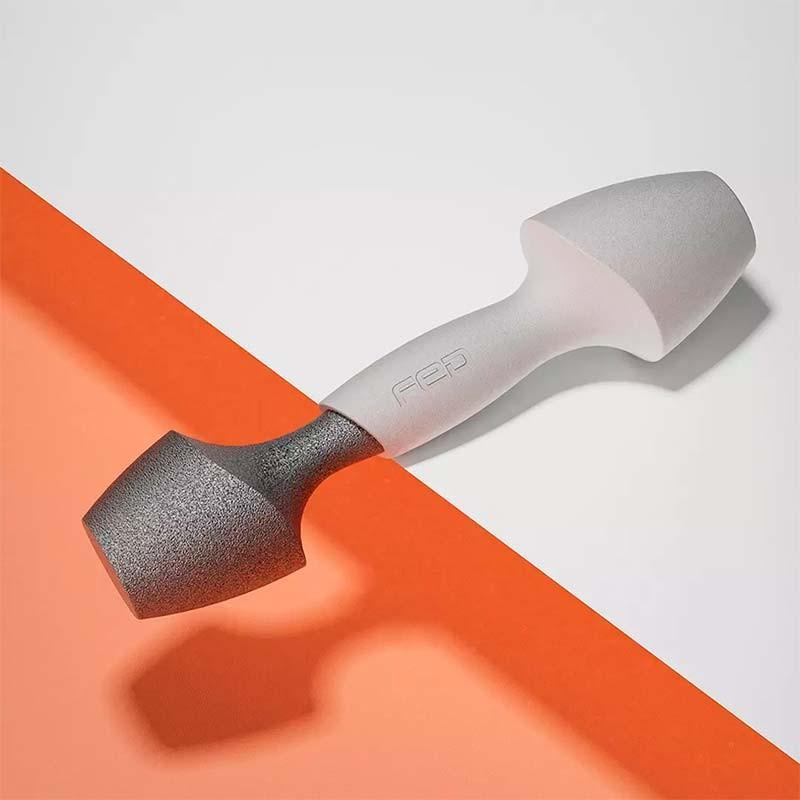 Mancuernas Fitness Xiaomi FED de 0.9kg en color naranja fabricadas en hierro