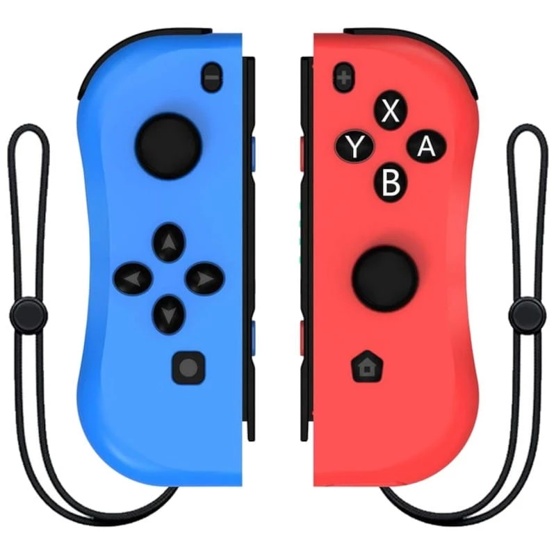 Mando Ergonómico J-C Set Izq/Dcha Azul/Rojo