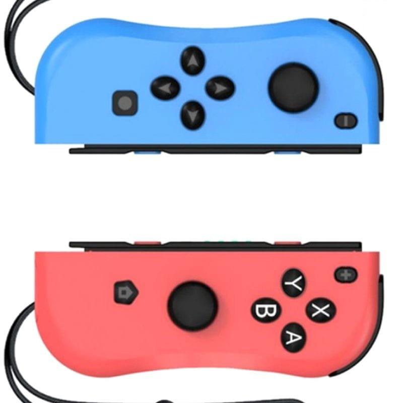 Adaptable Mando Ergonómico Joy-Con Set Izq/Dcha Nintendo Switch Compatible Azul Rojo