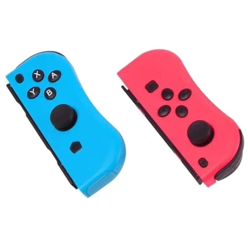 Mandos de Mando Ergonómico Joy-Con Set Izq/Dcha Nintendo Switch Compatible Azul Rojo