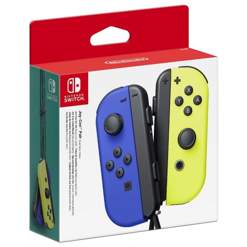 Joy-Con Controller Set Left/Right Nintendo Switch Blue Yellow Box