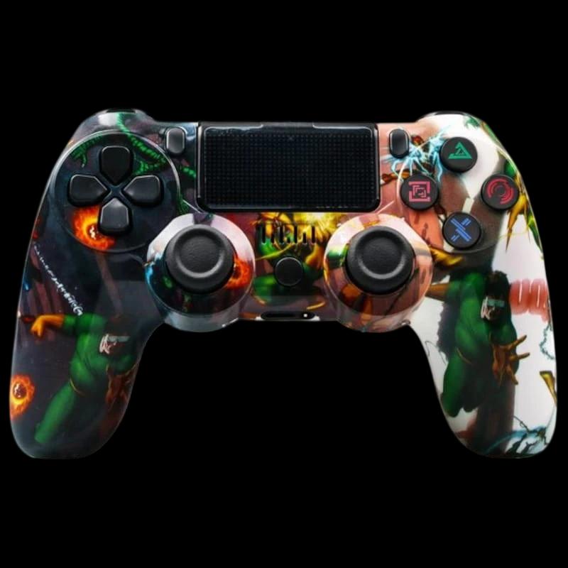 Manette PS4 Powergaming V2 Hulk