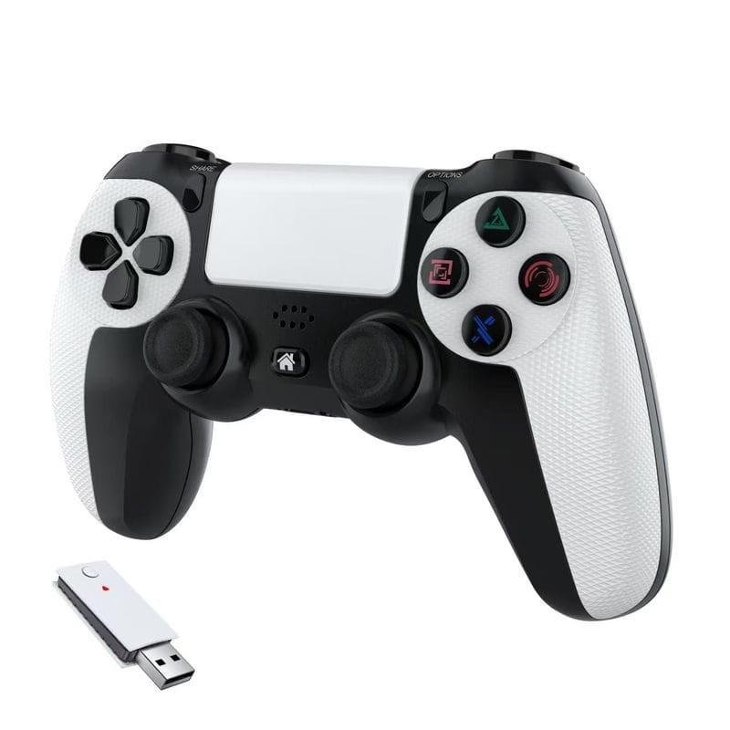 Adaptable Mando PS5 Compatible con Adaptador Blanco y Negro - Gamepad PS5/PC/Android