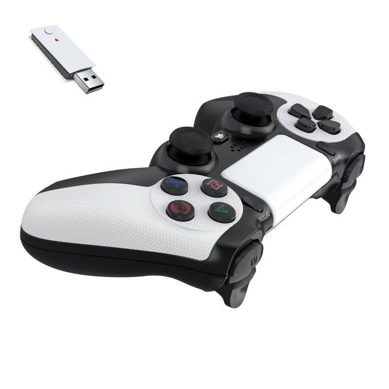 Gatillos de Mando PS5 Compatible con Adaptador Blanco y Negro - Gamepad PS5/PC/Android