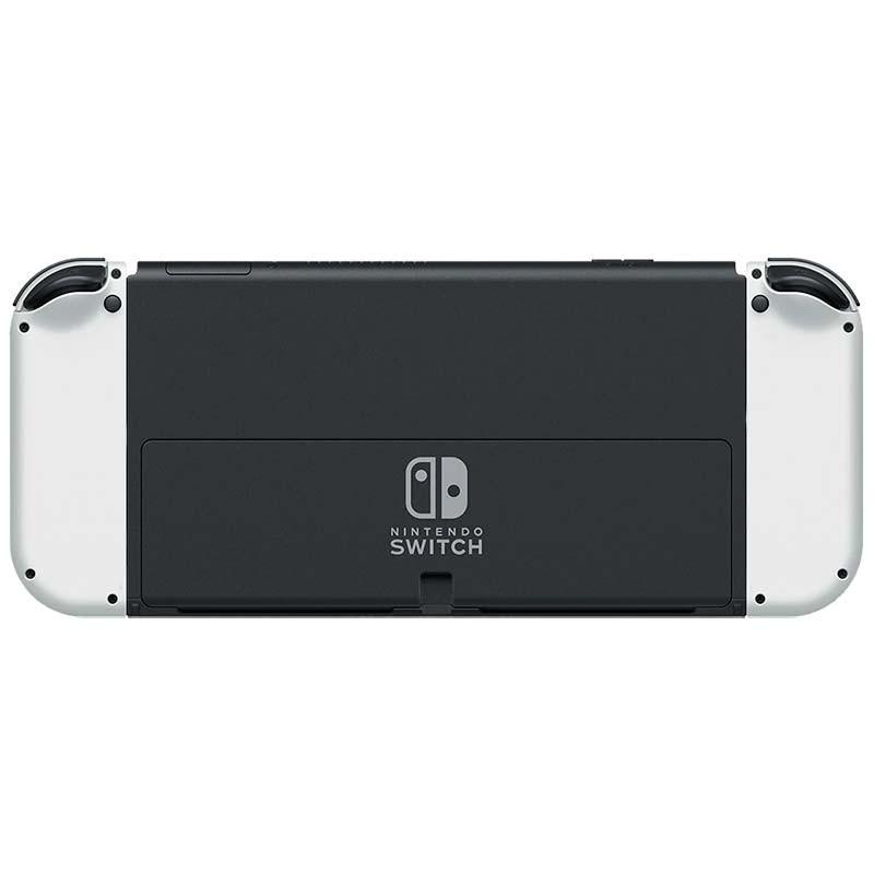 Vue arrière du Set de commandes Joy-Con I+D White compatible avec Nintendo Switch