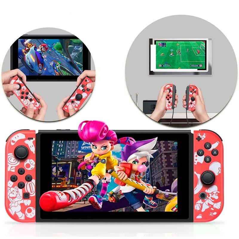 Red M design R&D Joy-Con contrôleur jeu mode console portable compatible avec Nintendo Switch