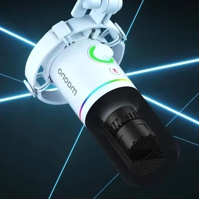 Maono PD200x RGB Blanco - Micrófono USB para Grabación y Transmisión en PC detalle del interior