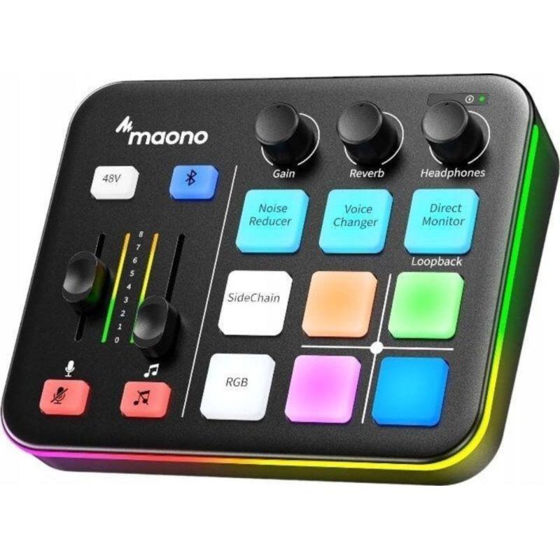 Vista frontal del Maono G1 Neo Negro