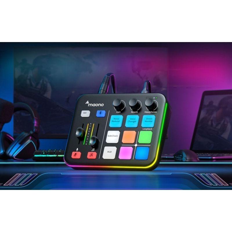 Maono G1 Neo Negro con iluminación personalizable RGB