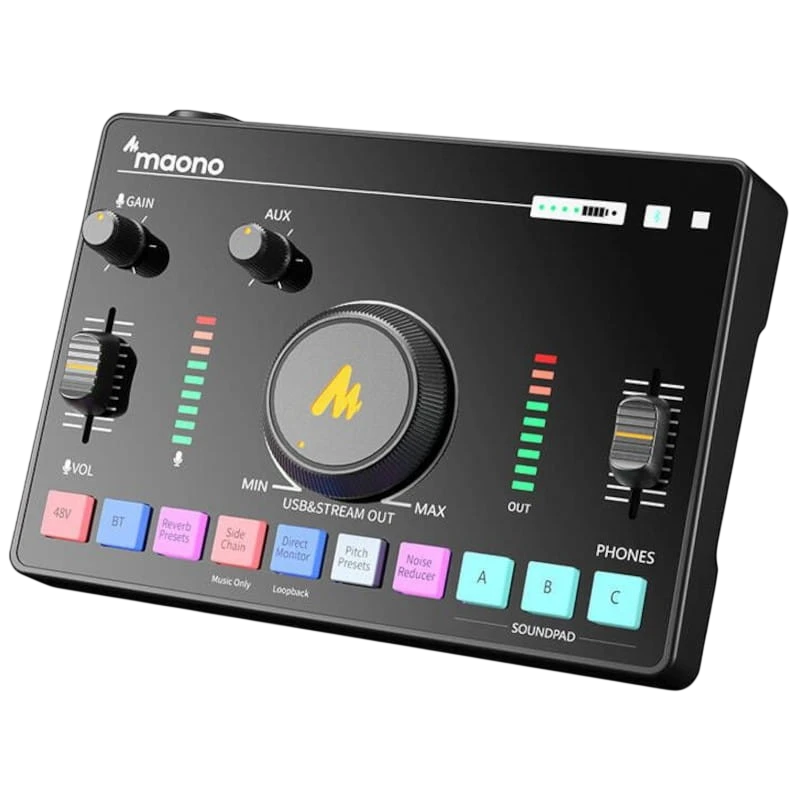 Maono AMC2 Neo Negro - Mezclador de sonido