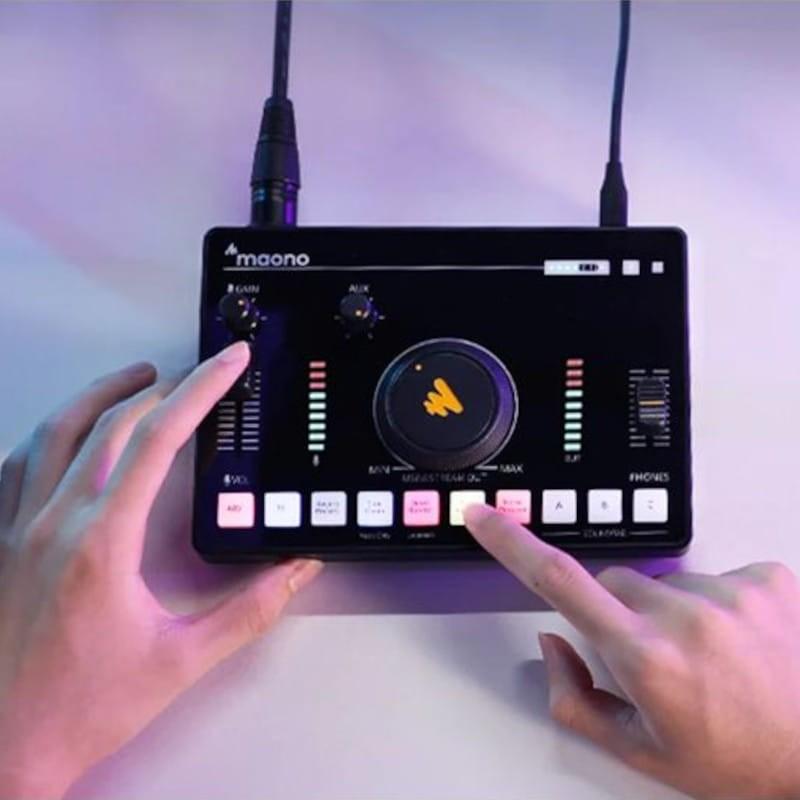 Botones de Maono AMC2 Neo Negro - Mezclador de sonido