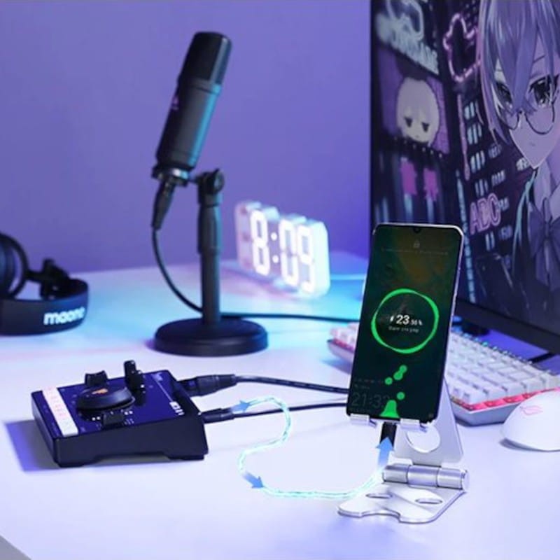 Gran calidad Maono AMC2 Neo Negro - Mezclador de sonido