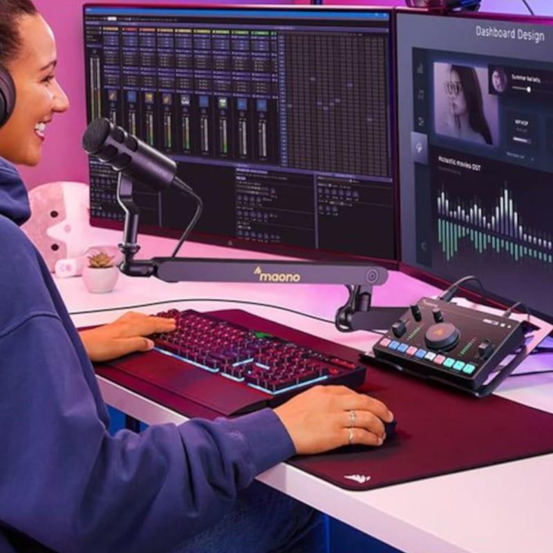 Control de Maono AMC2 Neo Negro - Mezclador de sonido