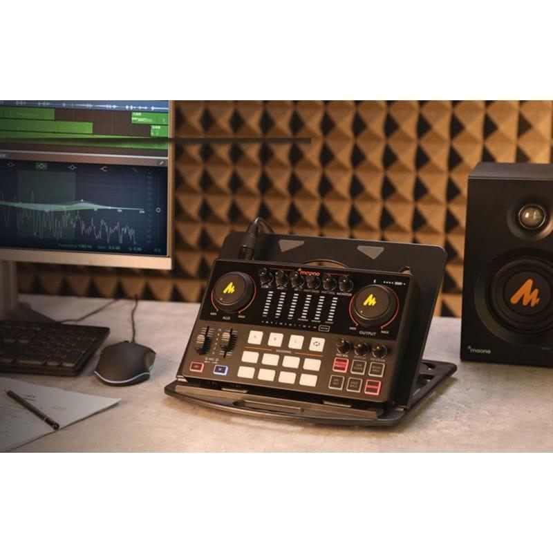 Tarjeta de sonido Maono AME2 Negro con Bluetooth 4.2