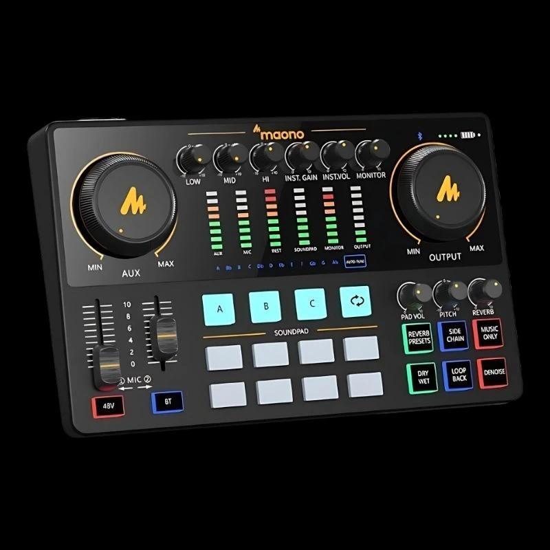 Tarjeta de sonido Maono AME2 Negro