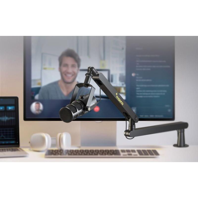 Support pour microphone Maono BA92 avec rotation complète de 360°