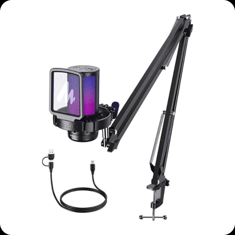 Maono DGM20 S Negro - Microfono Gaming