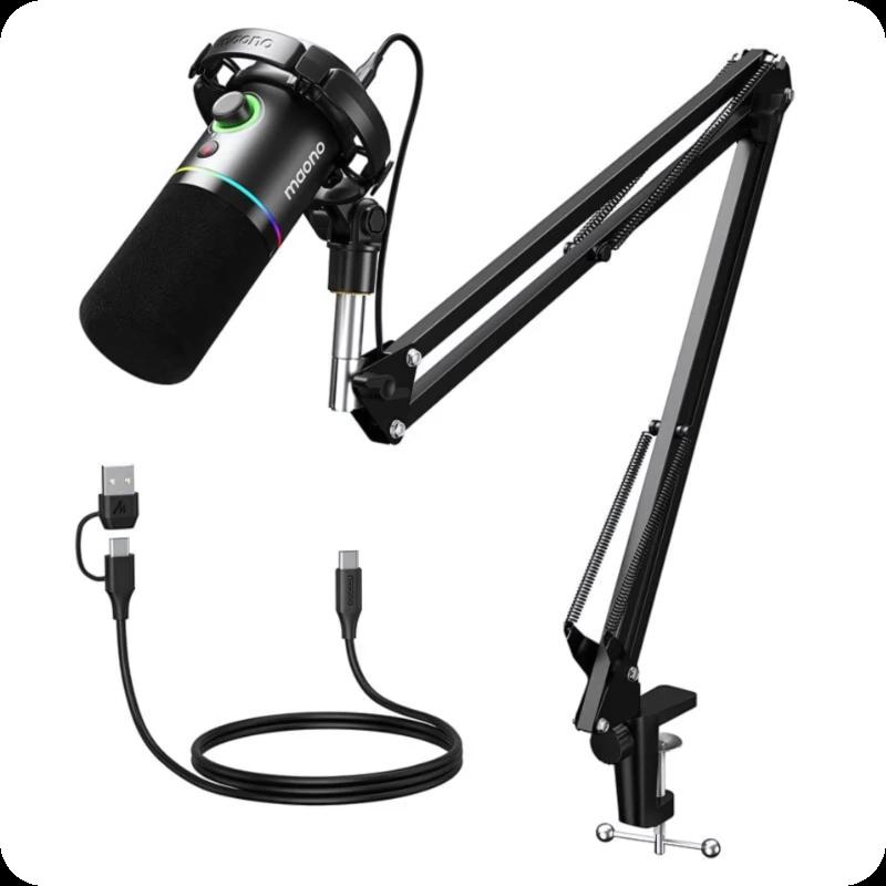 Maono PD200XS Noir - Microphone Dynamique