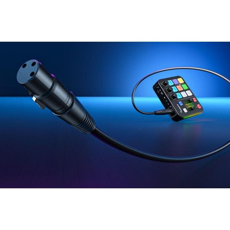 Câble XLR Maono XLR-180 avec broches plaquées or anticorrosion