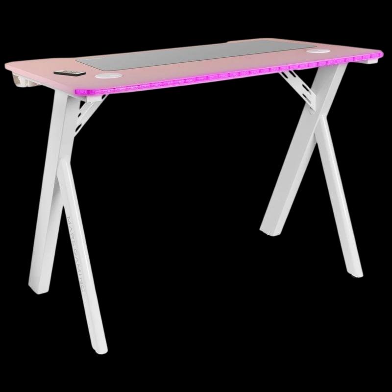 Mesa Gaming Mars Gaming MGD 100 RGB - Rosa