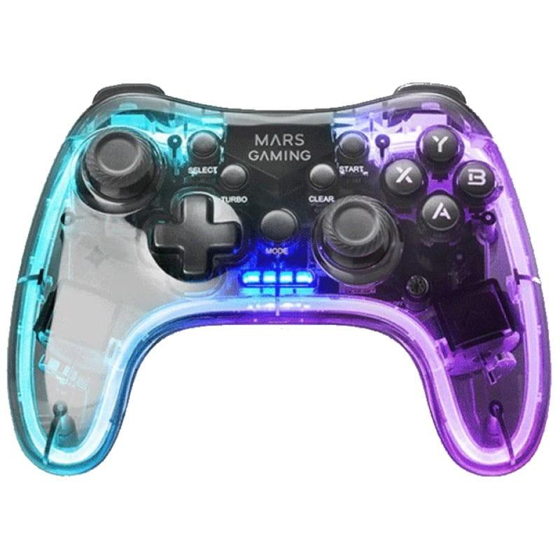 Mars Gaming MGP-24 2.4G RGB - Manette de jeu sans fil - Frontale