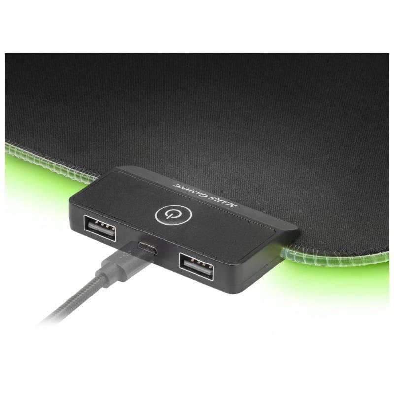 Mars Gaming MMPRGB2 USB 2.0 Negro vista entrada RGB