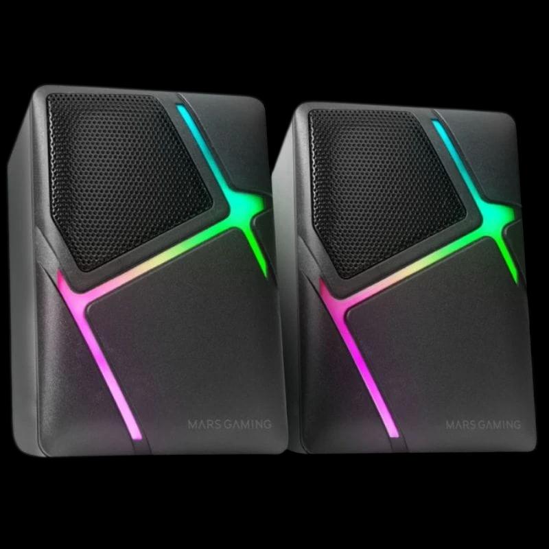 Mars Gaming MS-H Negro- Altavoces PC