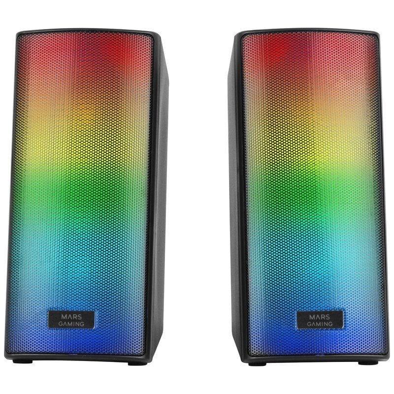 Mars Gaming MSRGB2 - Altavoces PC imagen frontal