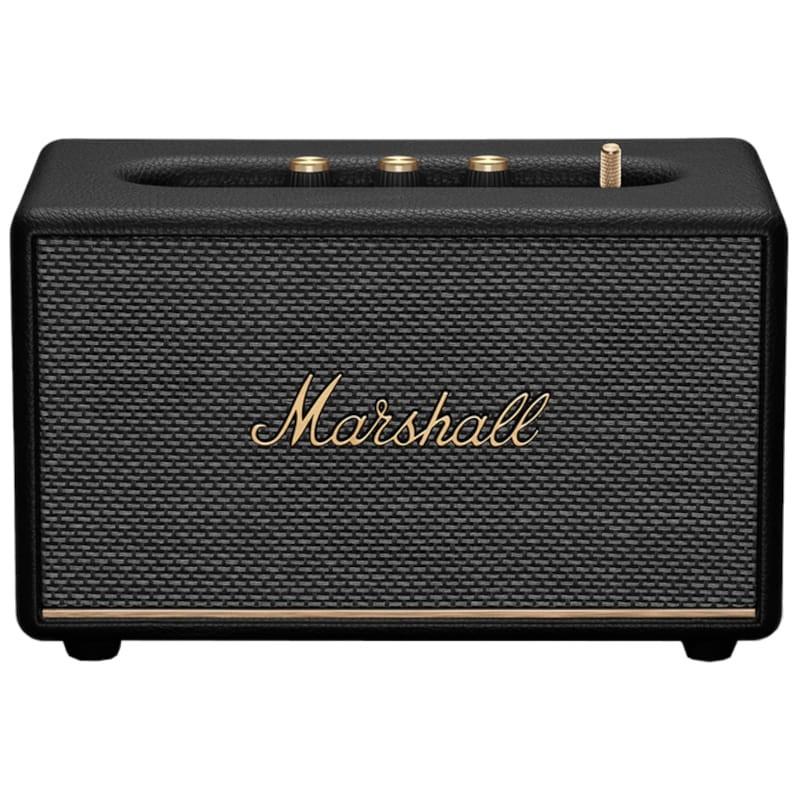 Coluna Bluetooth Marshall Acton III Preto vista frontal