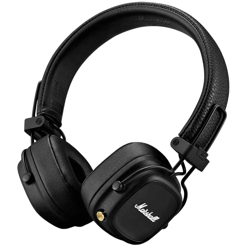Marshall Major IV Noir - Casques Bluetooth